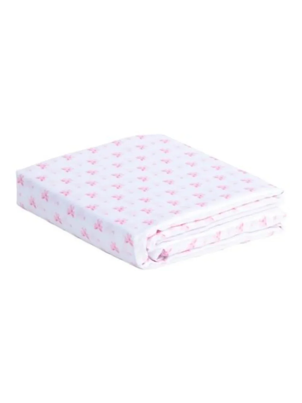 LAURA ASHLEY Hearts And Bows Satin Sheet Set